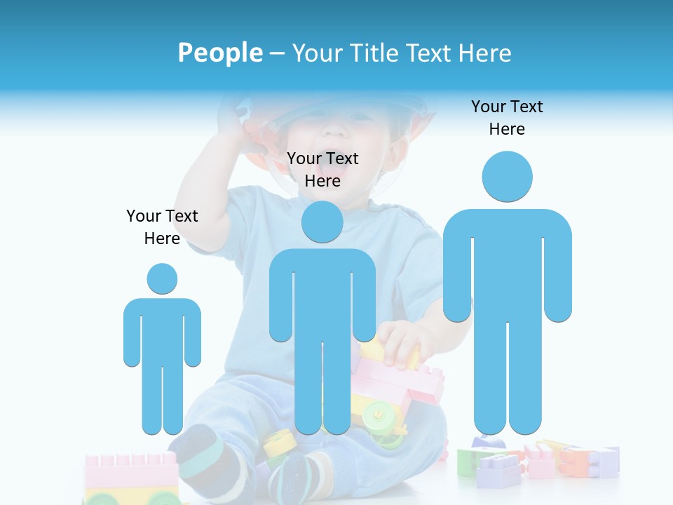 Happiness Toddler Kid PowerPoint Template