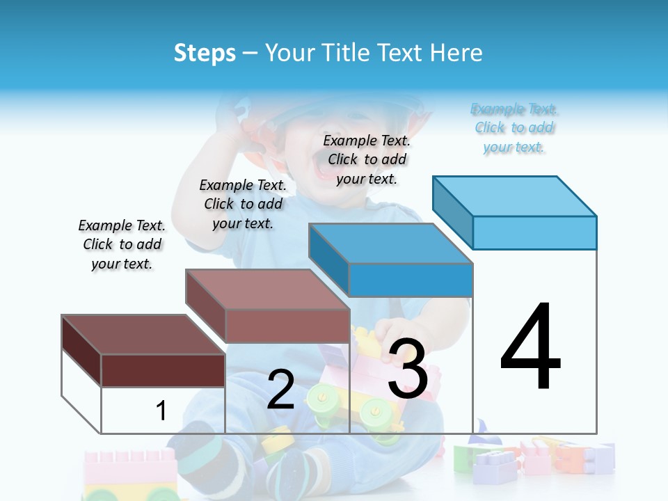 Happiness Toddler Kid PowerPoint Template