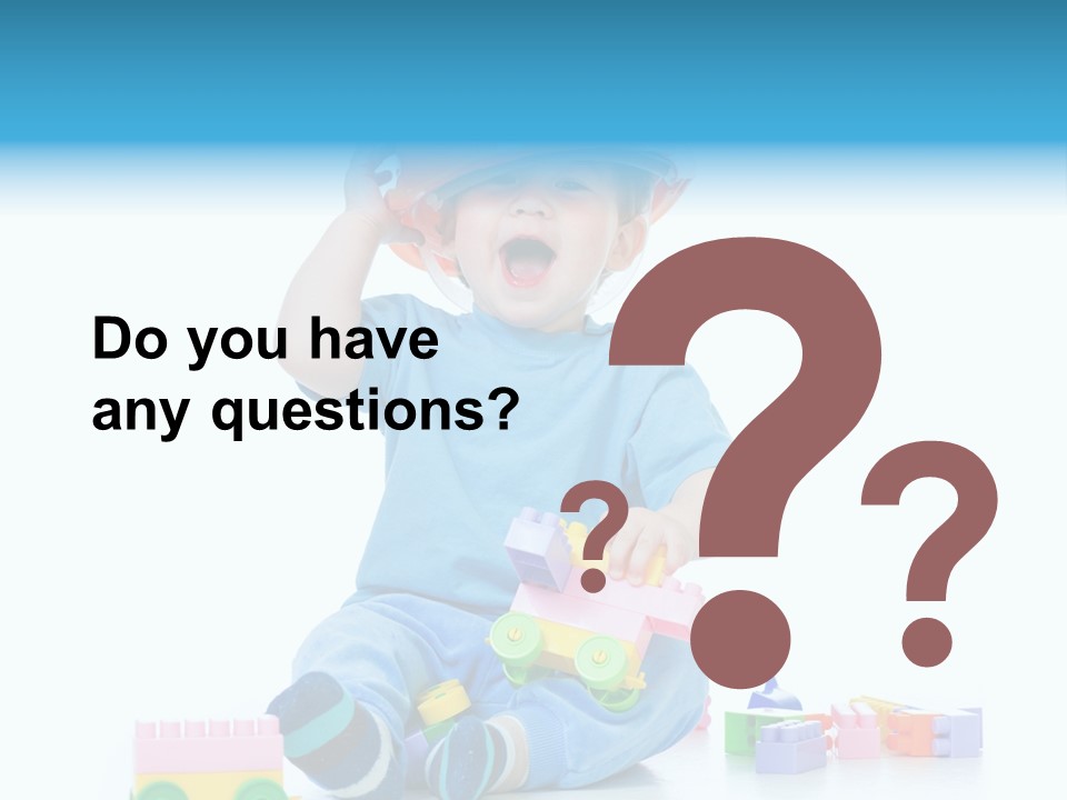 Happiness Toddler Kid PowerPoint Template