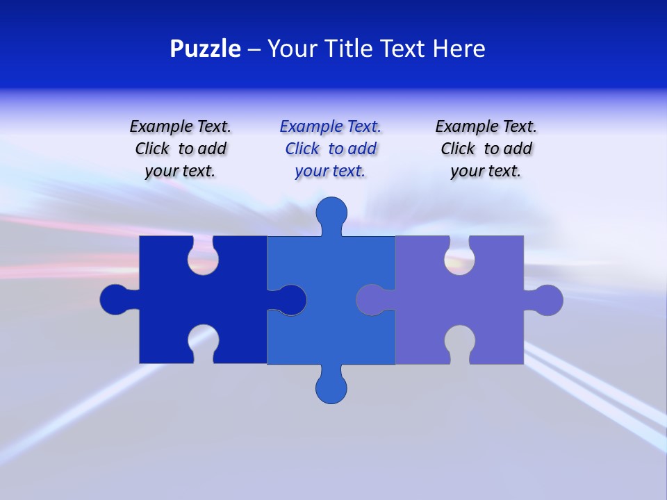 Line Flash Shot PowerPoint Template