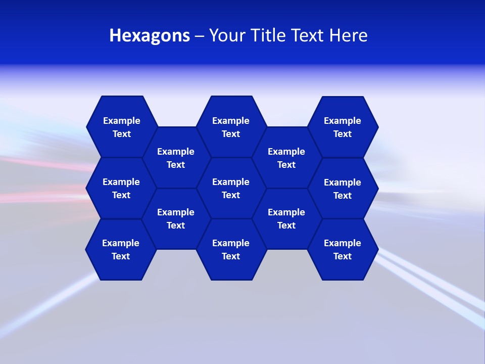 Line Flash Shot PowerPoint Template