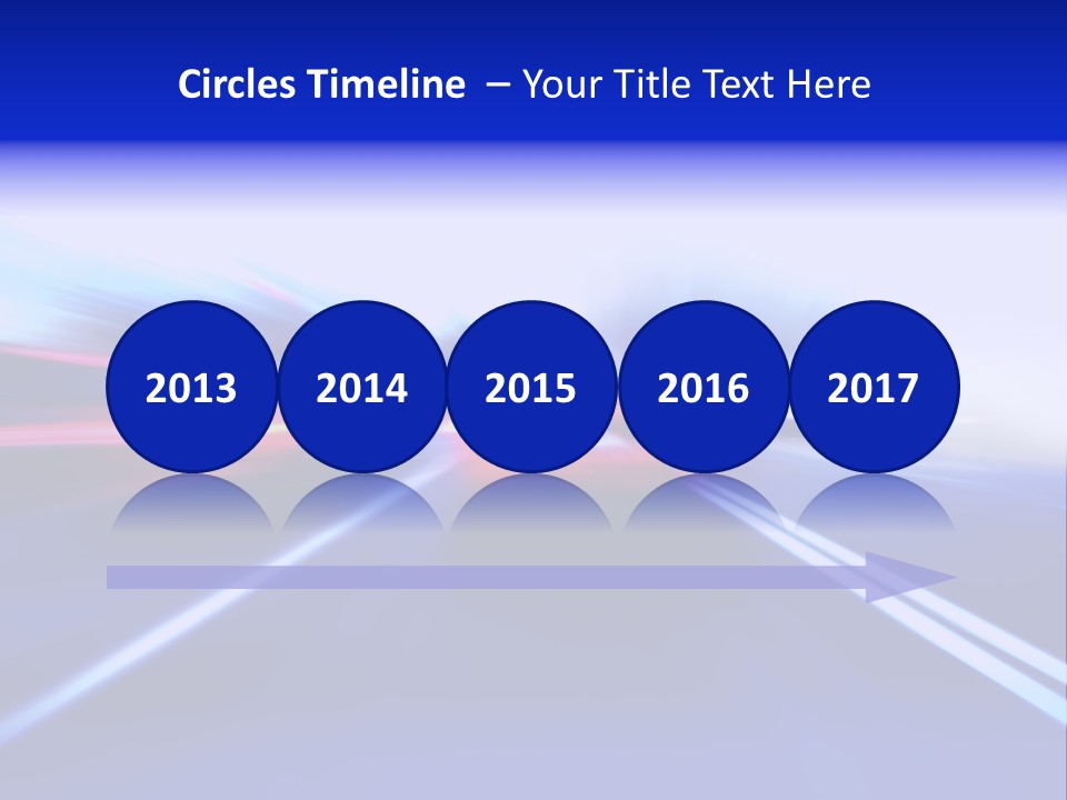 Line Flash Shot PowerPoint Template