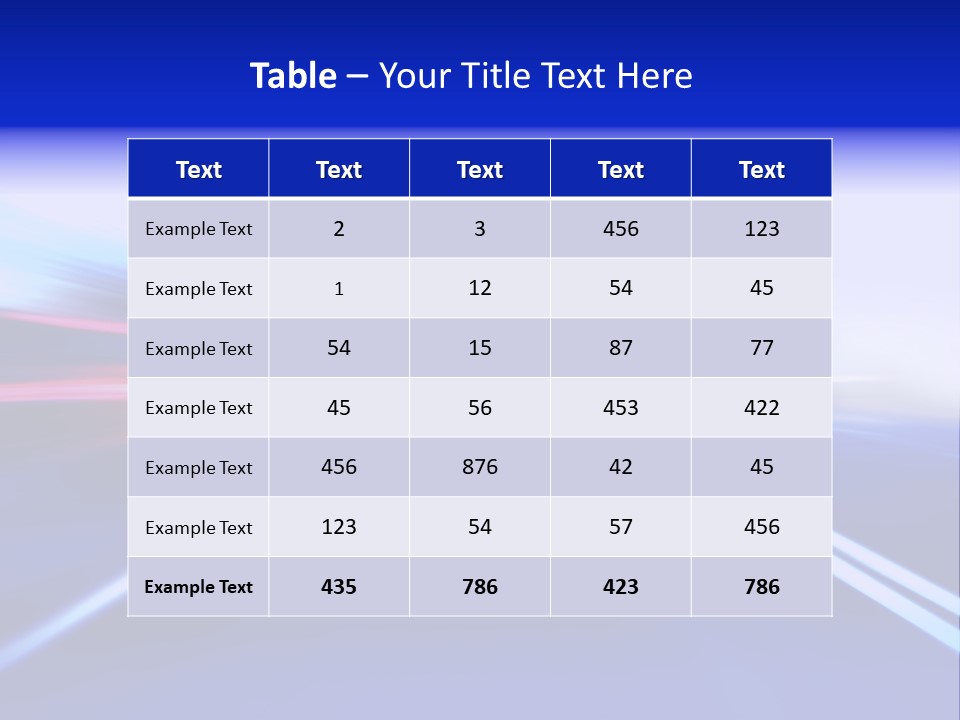 Line Flash Shot PowerPoint Template