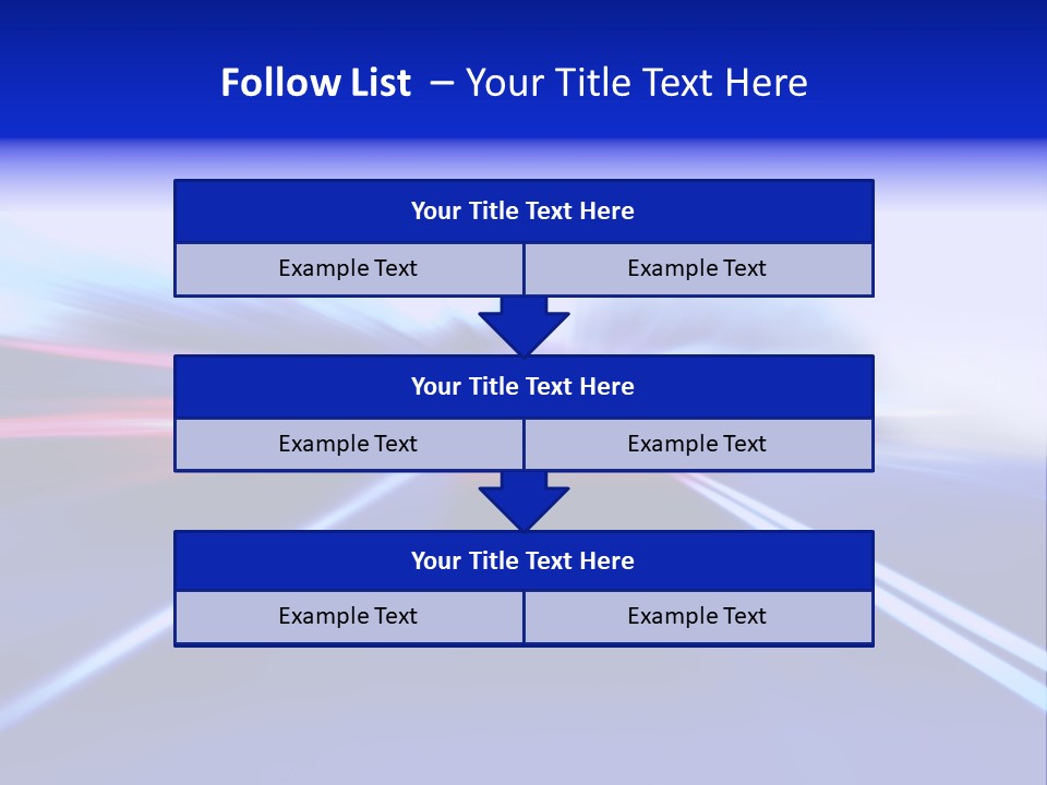 Line Flash Shot PowerPoint Template
