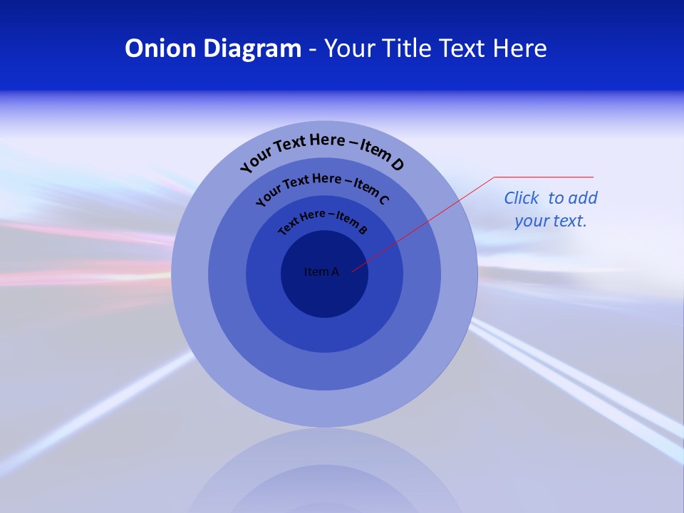 Line Flash Shot PowerPoint Template