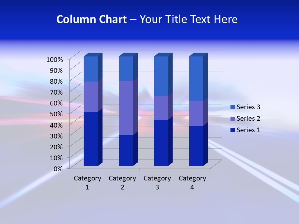 Line Flash Shot PowerPoint Template