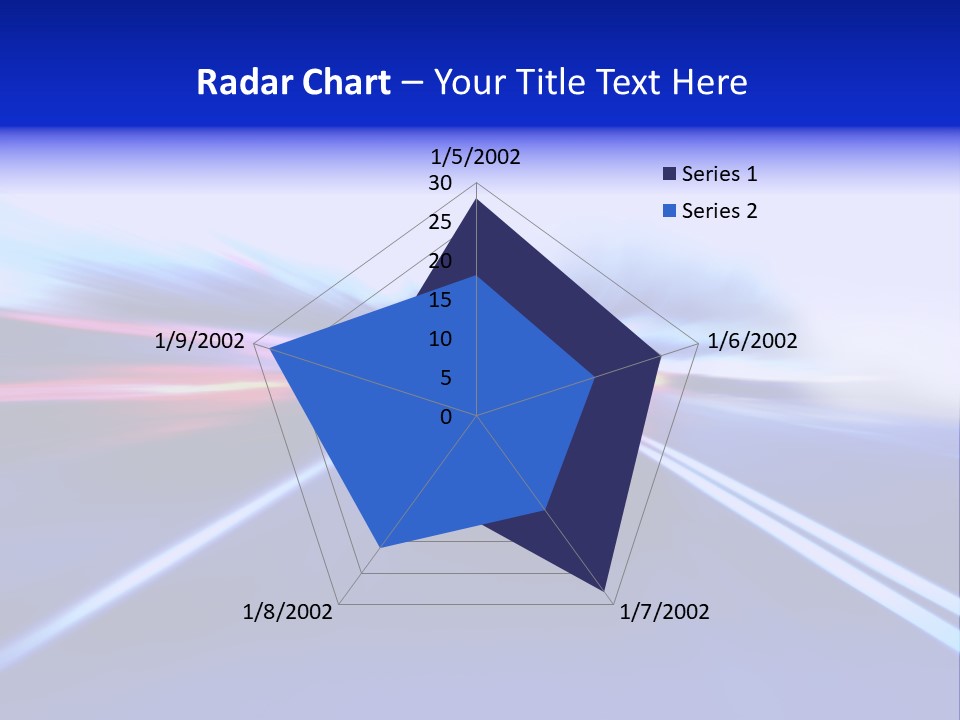 Line Flash Shot PowerPoint Template