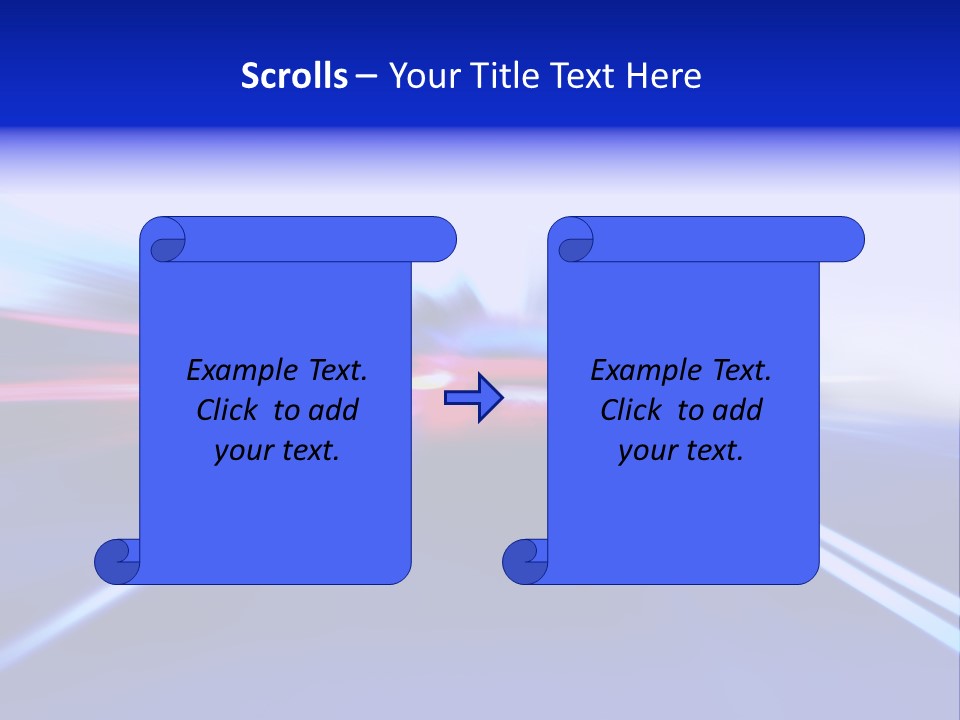 Line Flash Shot PowerPoint Template