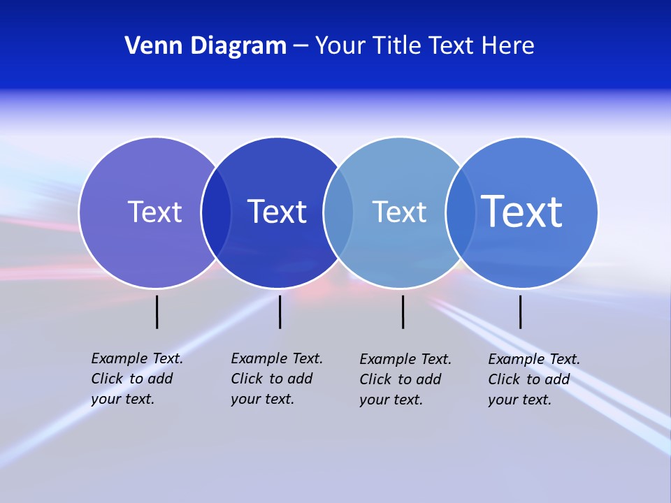 Line Flash Shot PowerPoint Template