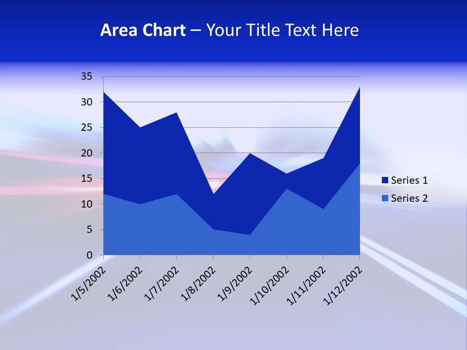 Line Flash Shot PowerPoint Template