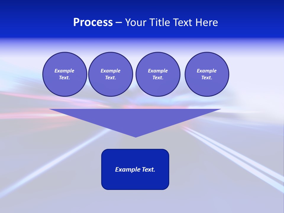 Line Flash Shot PowerPoint Template
