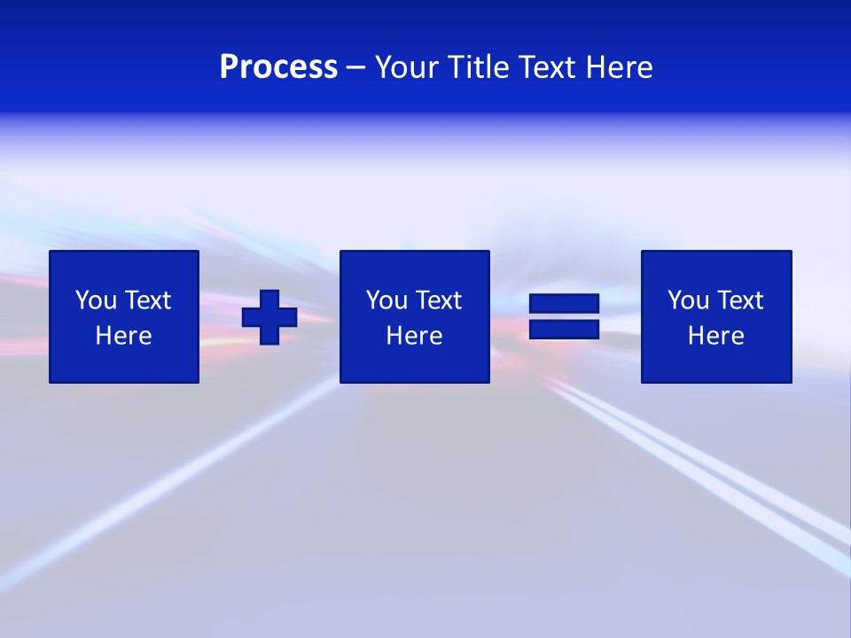 Line Flash Shot PowerPoint Template