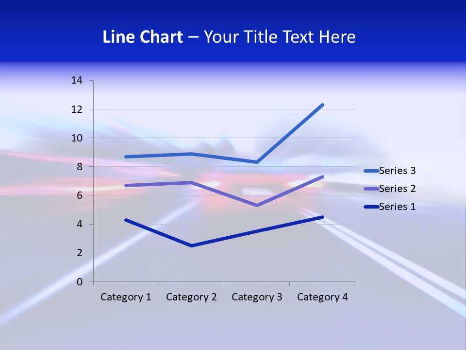 Line Flash Shot PowerPoint Template