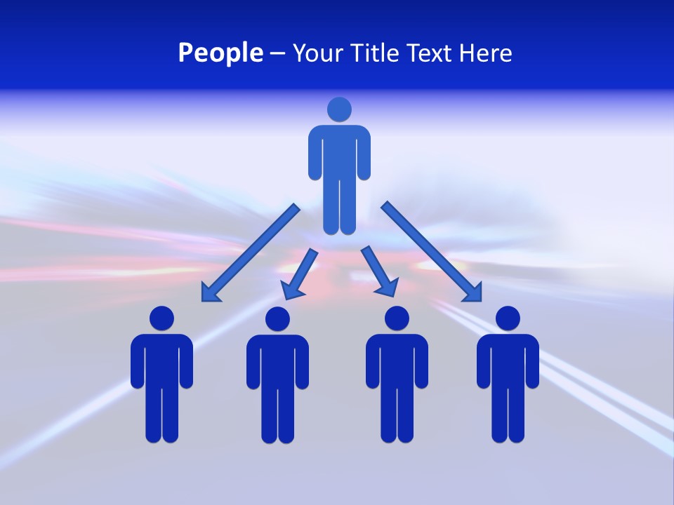 Line Flash Shot PowerPoint Template