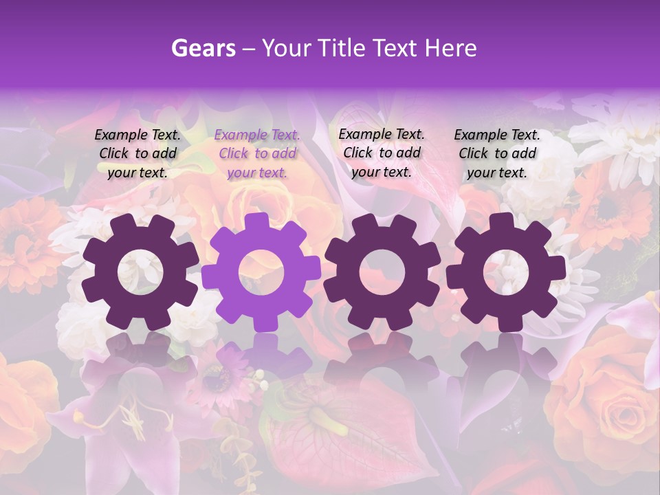 Gift Growth Celebration PowerPoint Template