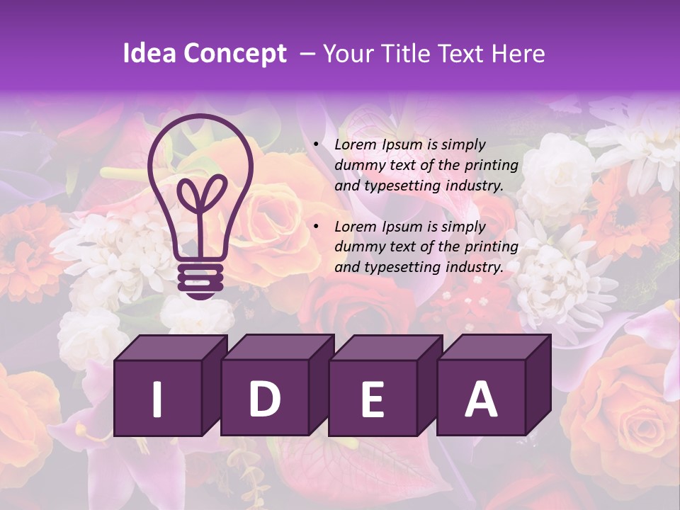 Gift Growth Celebration PowerPoint Template