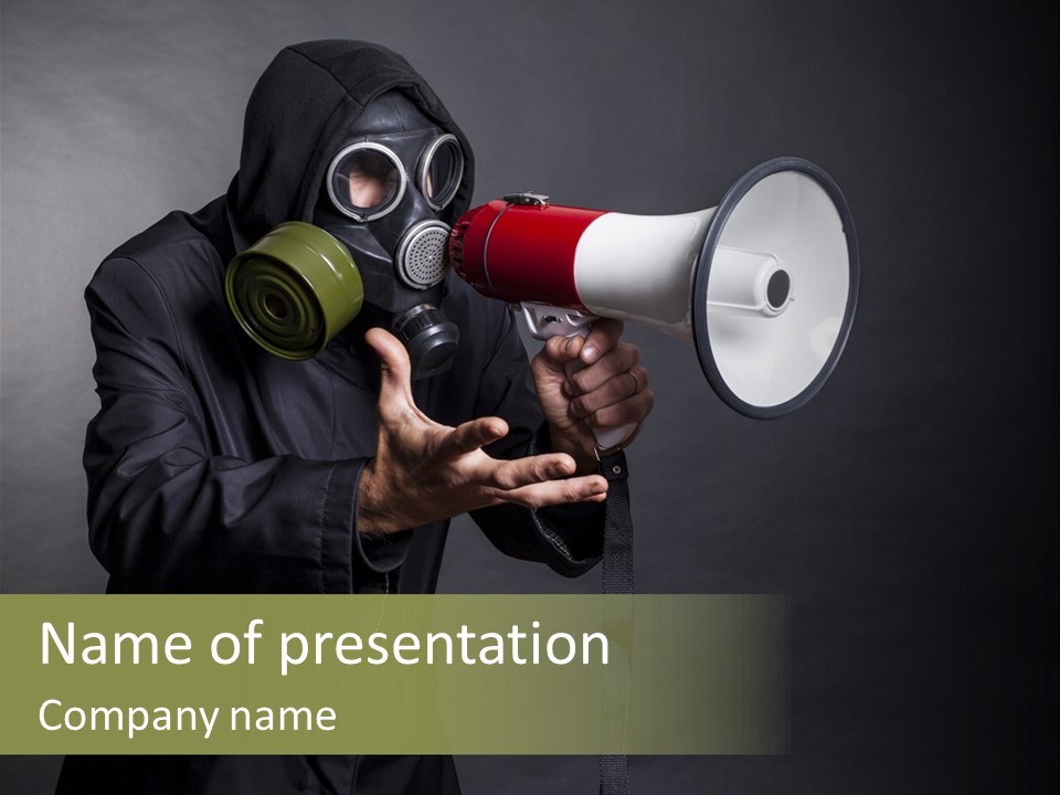 Respiratory Warning Protective PowerPoint Template