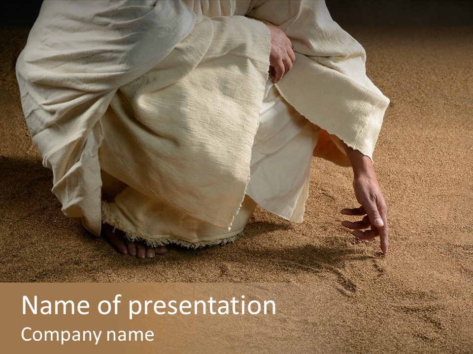 Jesuschrist Religious Life PowerPoint Template