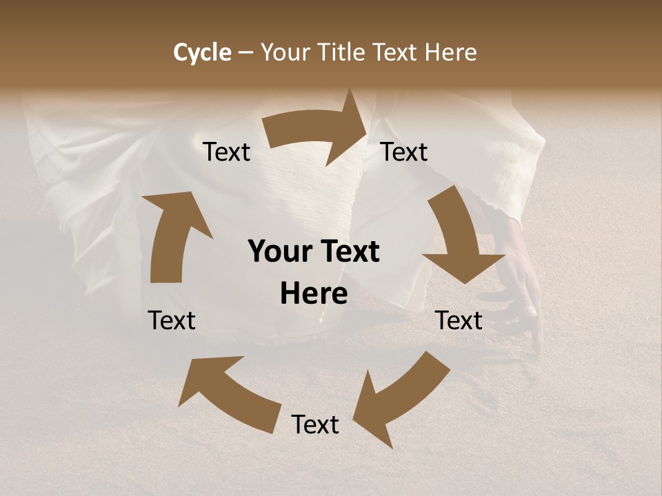 Jesuschrist Religious Life PowerPoint Template