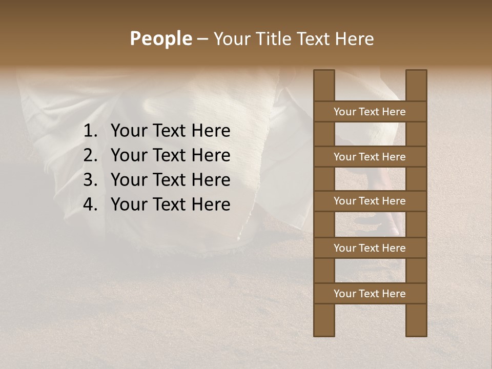 Jesuschrist Religious Life PowerPoint Template