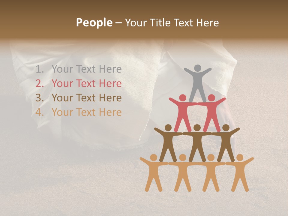 Jesuschrist Religious Life PowerPoint Template