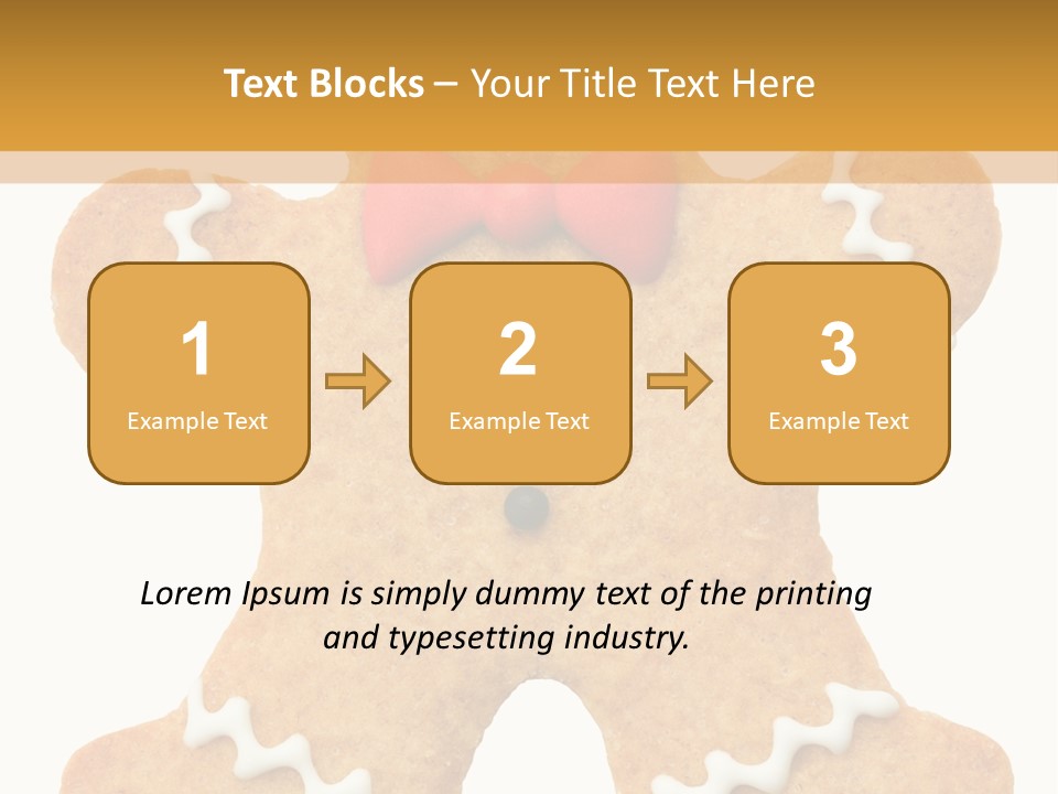 Home Baked Treat Festive PowerPoint Template