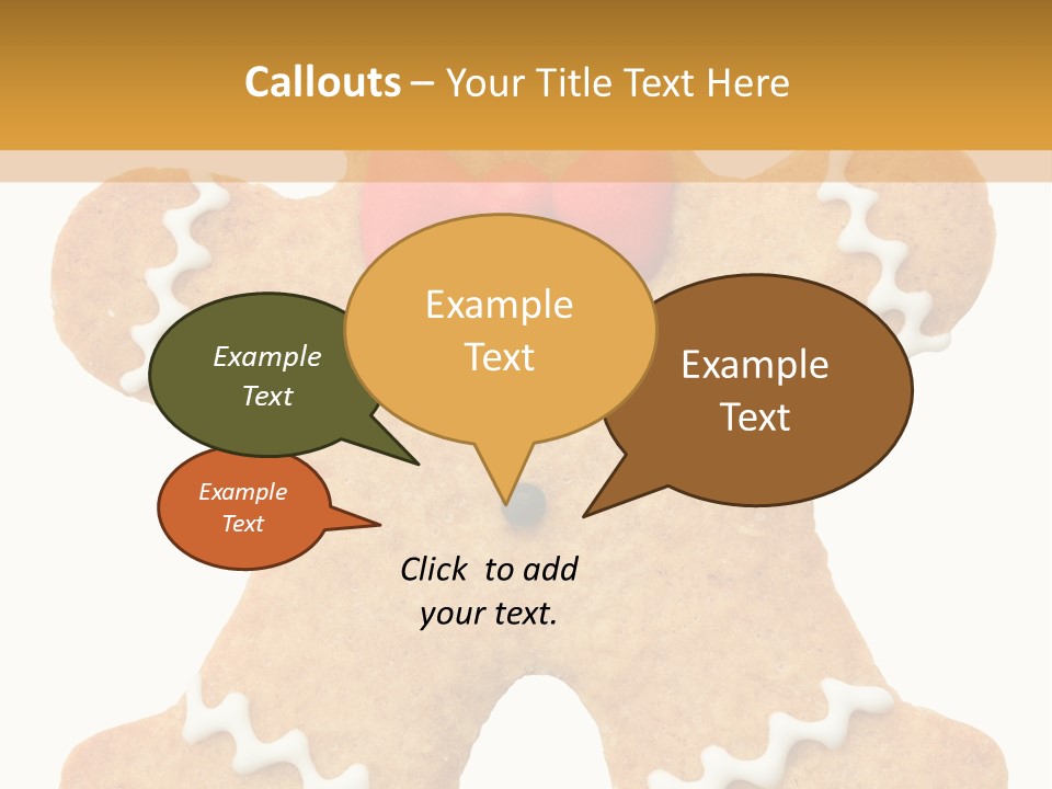 Home Baked Treat Festive PowerPoint Template