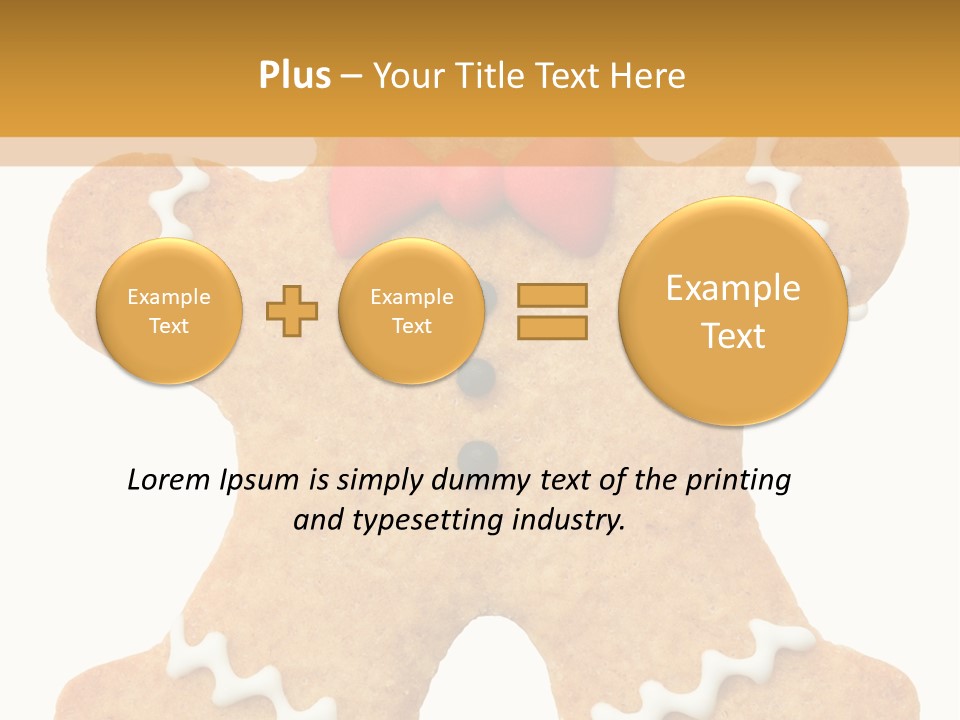 Home Baked Treat Festive PowerPoint Template