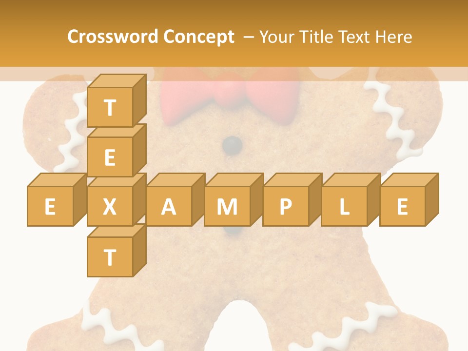 Home Baked Treat Festive PowerPoint Template