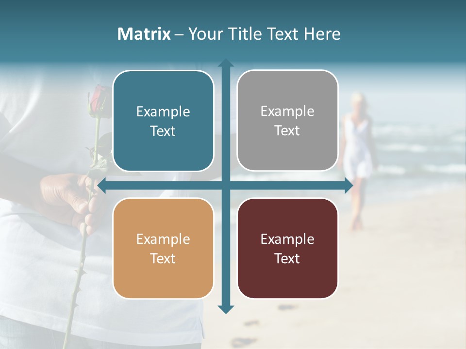 Wave Bliss Seashore PowerPoint Template