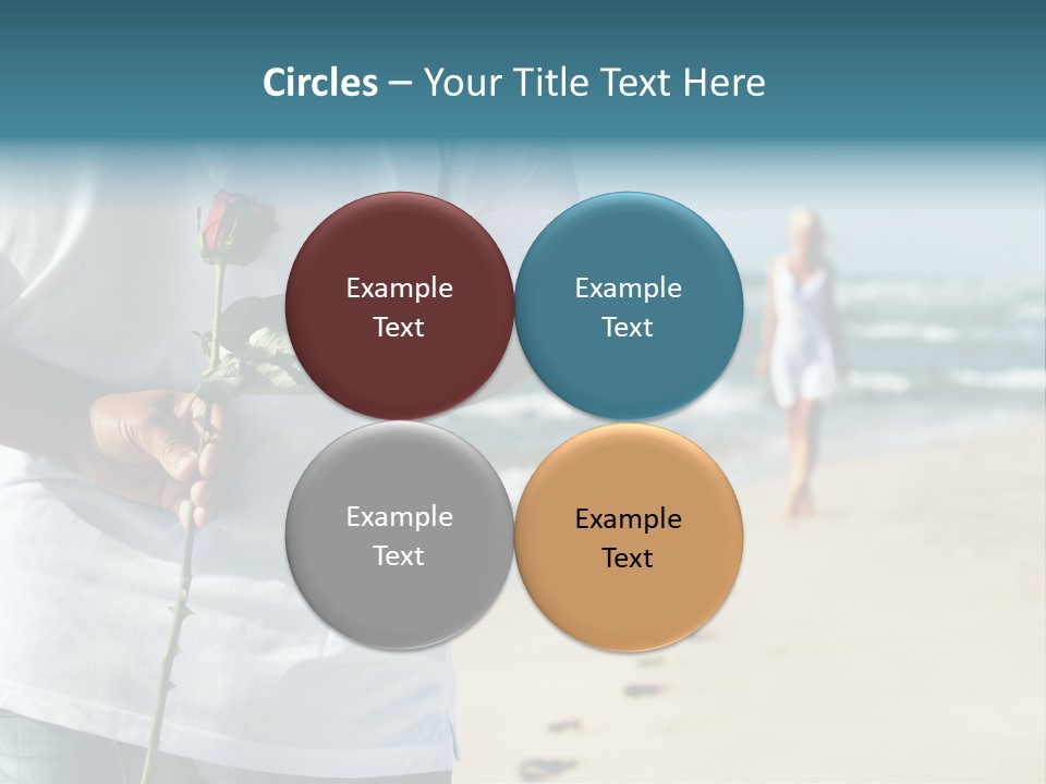 Wave Bliss Seashore PowerPoint Template