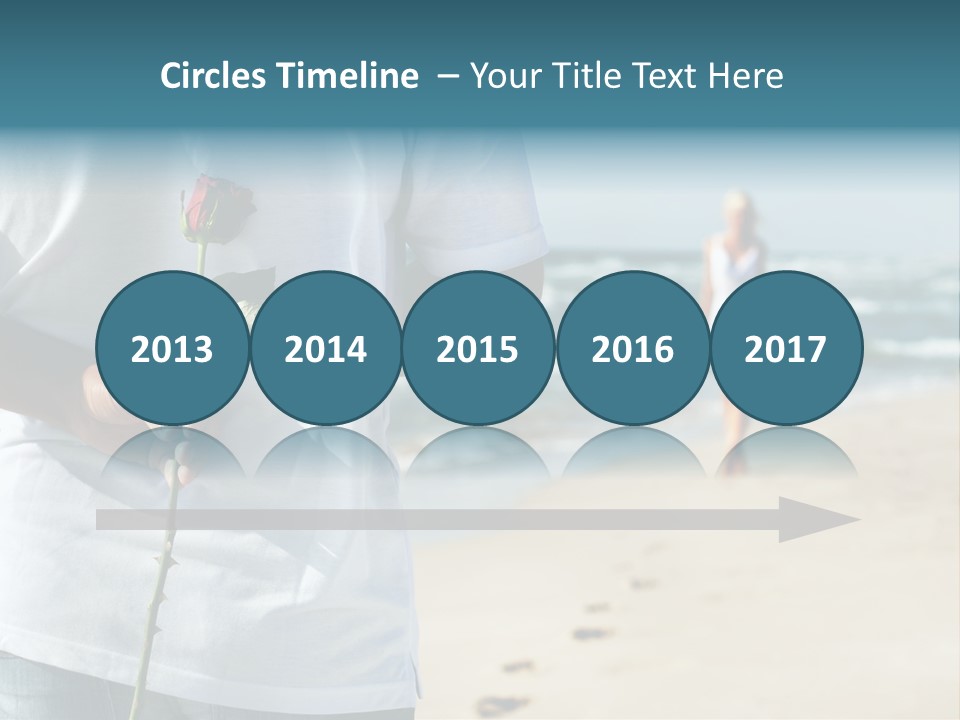 Wave Bliss Seashore PowerPoint Template