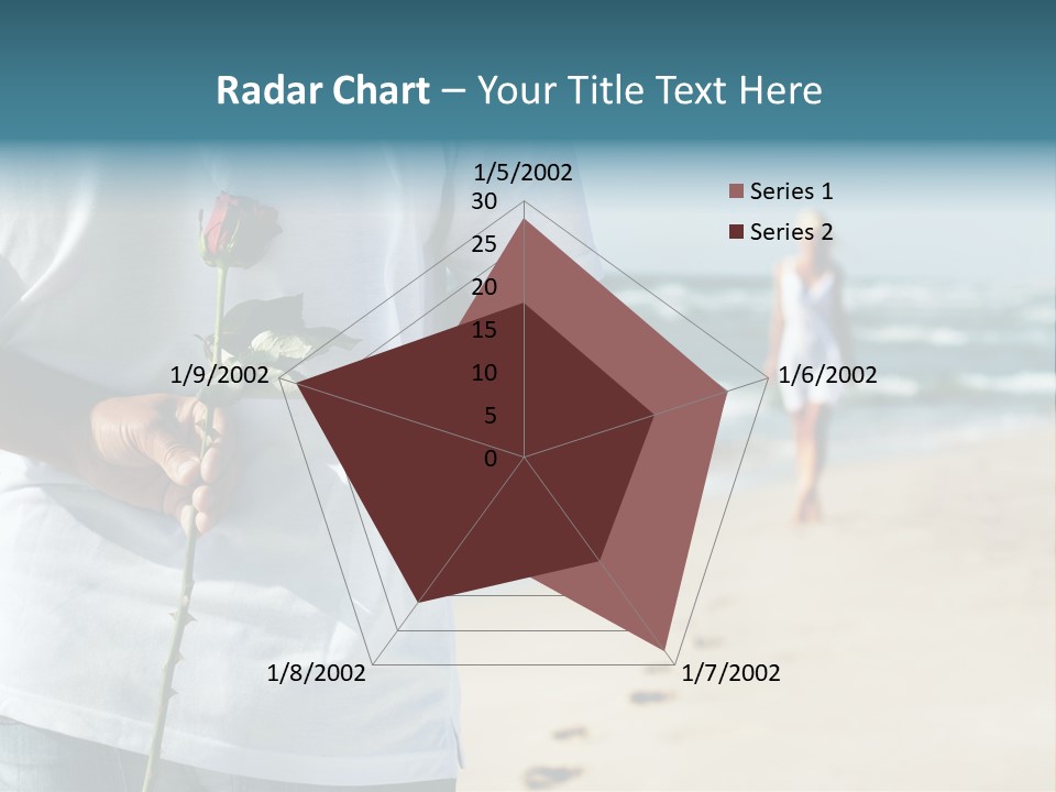 Wave Bliss Seashore PowerPoint Template