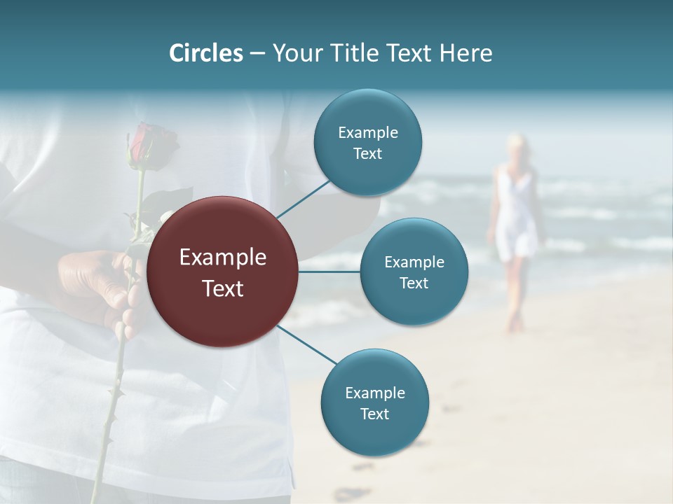 Wave Bliss Seashore PowerPoint Template