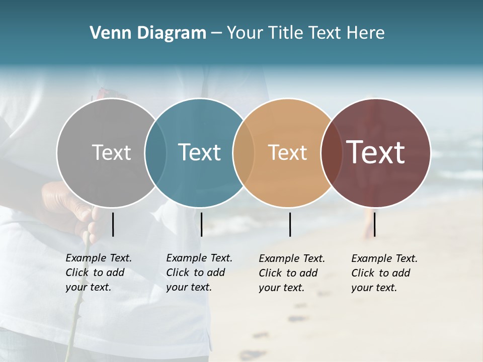 Wave Bliss Seashore PowerPoint Template