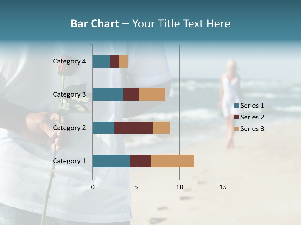 Wave Bliss Seashore PowerPoint Template