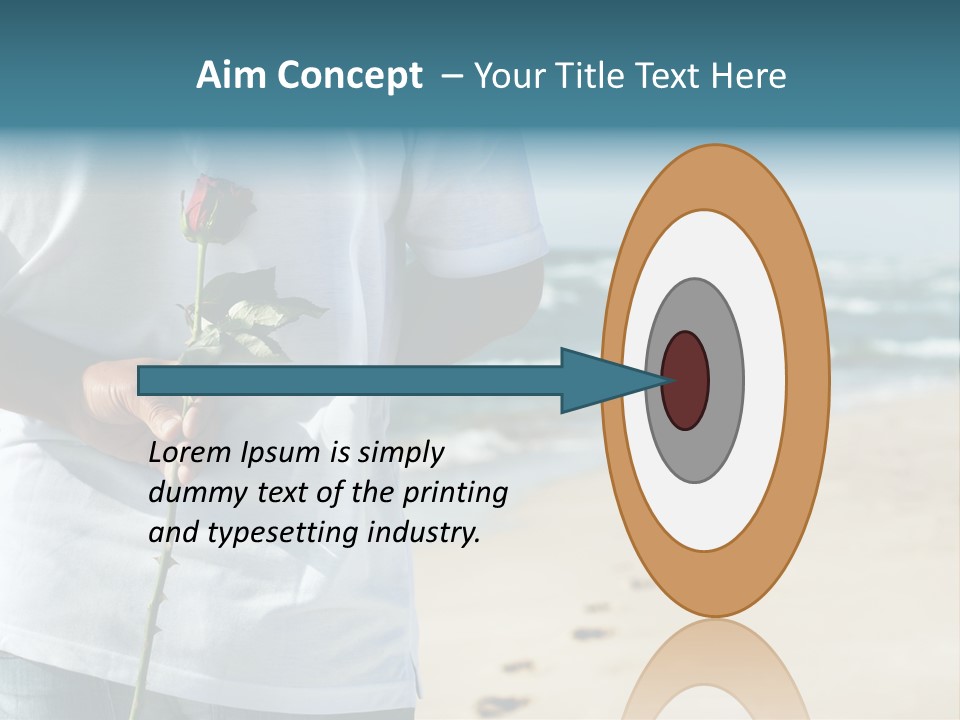 Wave Bliss Seashore PowerPoint Template