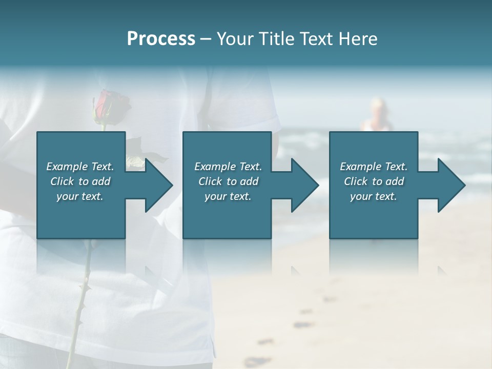 Wave Bliss Seashore PowerPoint Template