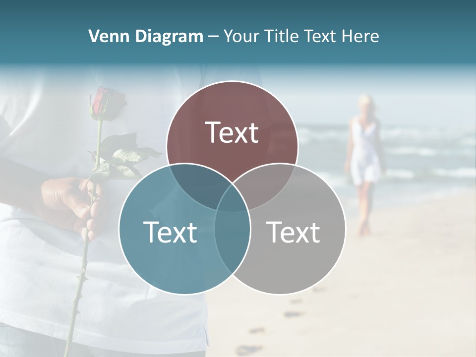 Wave Bliss Seashore PowerPoint Template