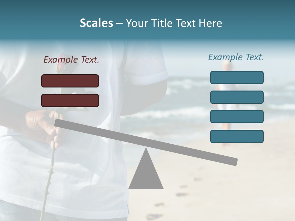Wave Bliss Seashore PowerPoint Template