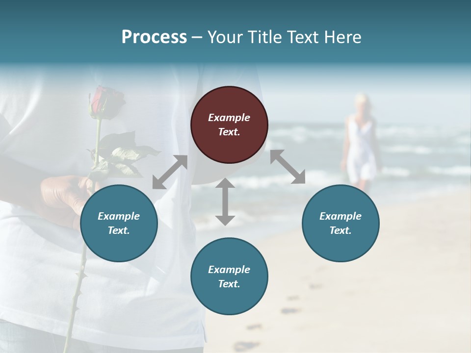 Wave Bliss Seashore PowerPoint Template
