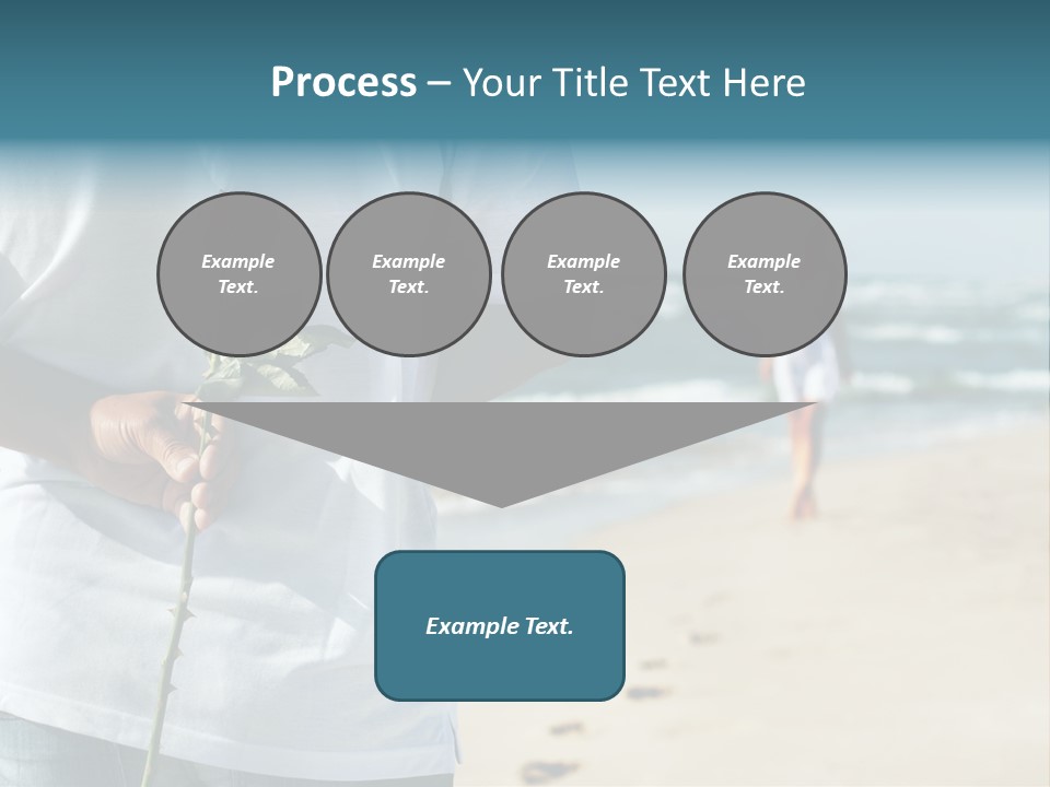 Wave Bliss Seashore PowerPoint Template