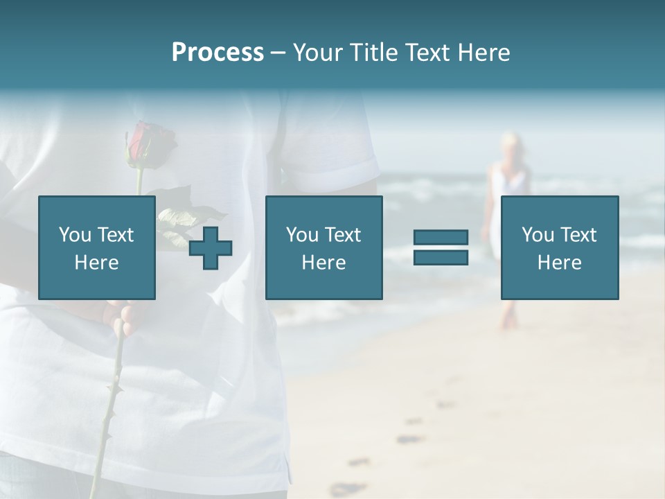 Wave Bliss Seashore PowerPoint Template
