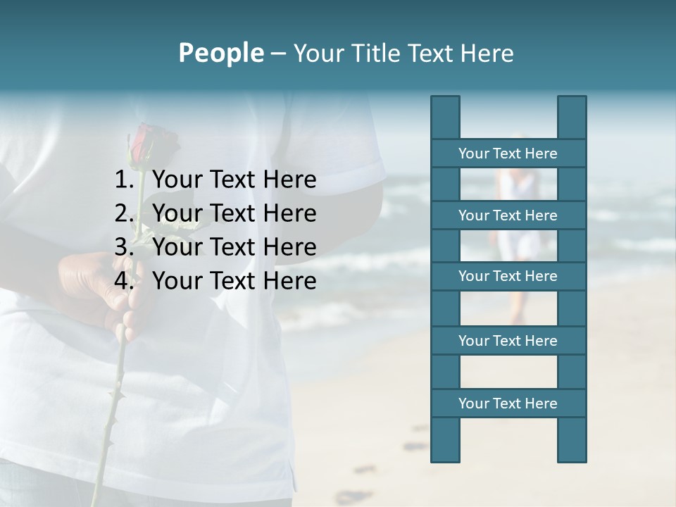 Wave Bliss Seashore PowerPoint Template