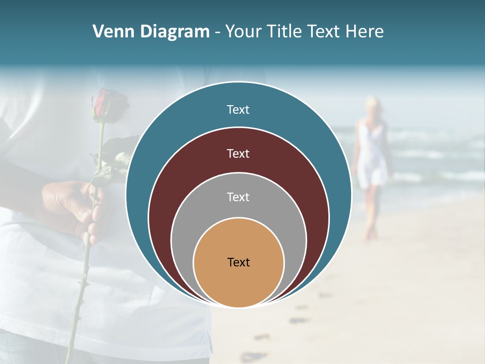 Wave Bliss Seashore PowerPoint Template