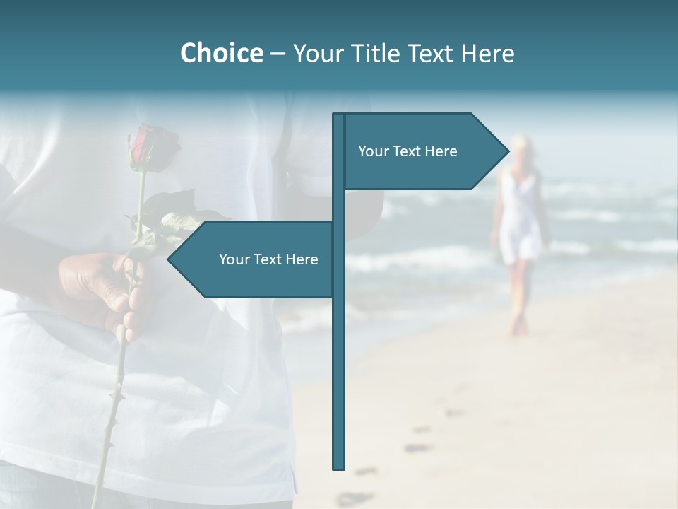 Wave Bliss Seashore PowerPoint Template