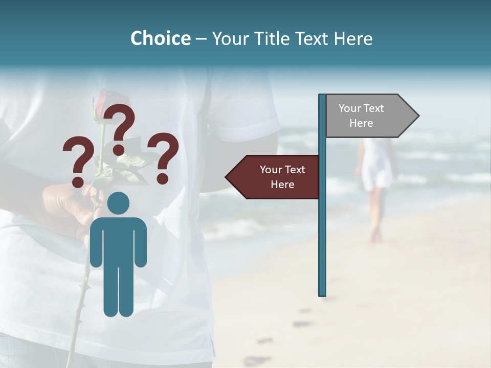 Wave Bliss Seashore PowerPoint Template