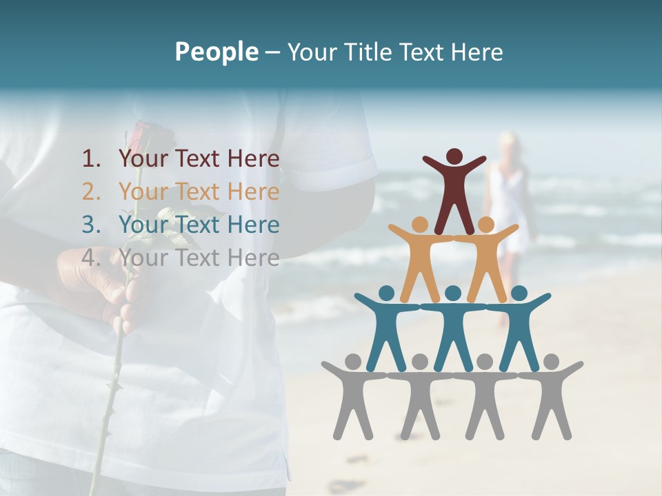 Wave Bliss Seashore PowerPoint Template