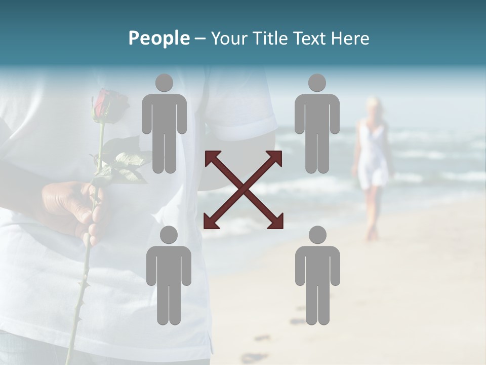 Wave Bliss Seashore PowerPoint Template