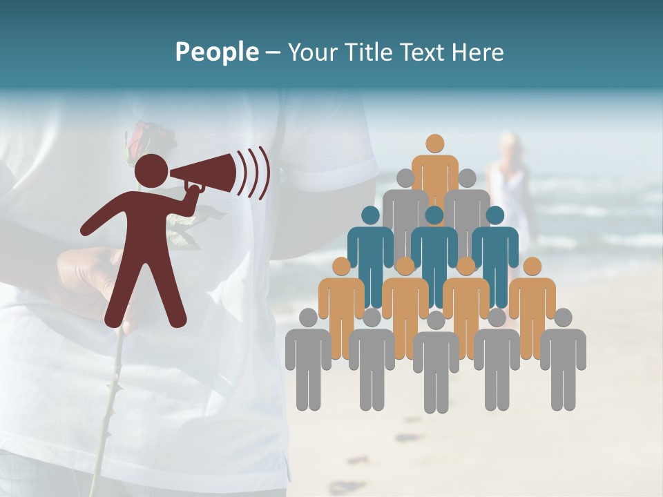 Wave Bliss Seashore PowerPoint Template